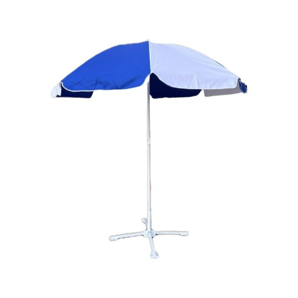 Beach Umbrella With Metal Stand